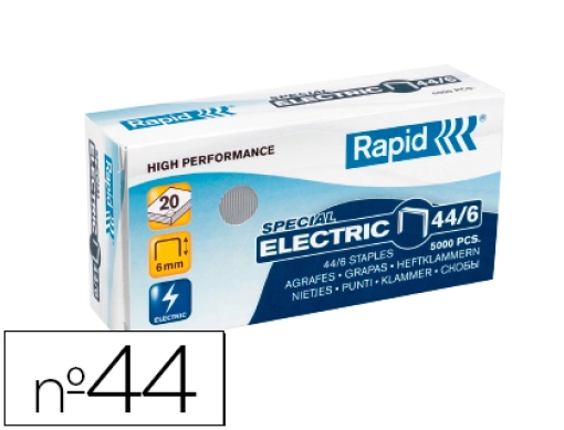 Agrafos Rapid 44/6 Galvanizado Cx.5000 (24868100)