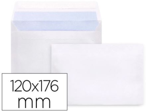 Envelope Liderpapel Comercial Normalizado Branco 120x176mm Tira Silicone Pack  25un (SB88)