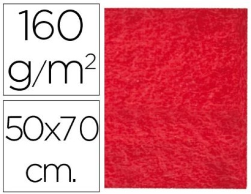 Feltro Liderpapel 50x70cm Vermelho (FE01)