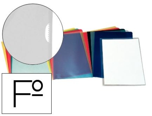 Bolsa Dossier Esselte Folio Plastico Transparente 110mic. Cx.100