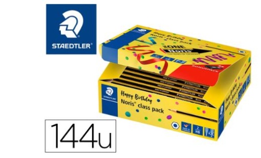 Lapis Staedtler Noris Nº2HB Class Pack de 144unidades