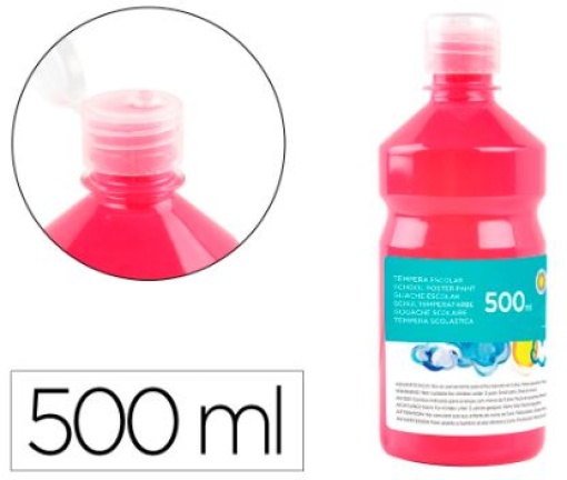 Guache Escolar Liderpapel 500ml Magenta (TP07)