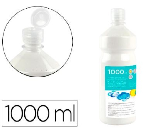 Guache Escolar Liderpapel 1000ml Branco