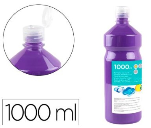 Guache Escolar Liderpapel 1000ml Violeta