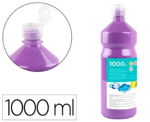 Guache Escolar Liderpapel 1000ml Lilas