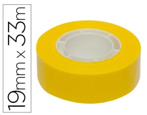 Fita Adesiva Apli 33mx19mm Amarela (12274)