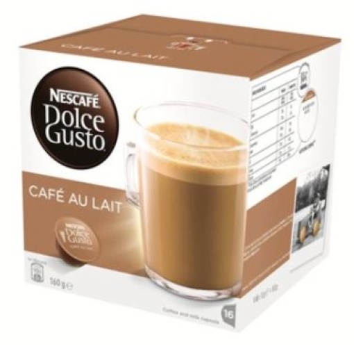 Cafe Dolce Gusto Cafe C/ Leite monodose Cx.16 Unidades