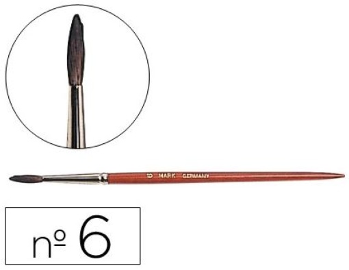 Pincel Aguarela Liderpapel Nº 6