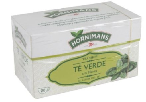 Cha Verde Sabor Menta 20 Saquetas