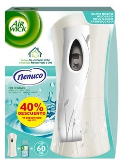 Ambientador Spray Automatico Air Wick Freshmatic (Inclui Recarga)