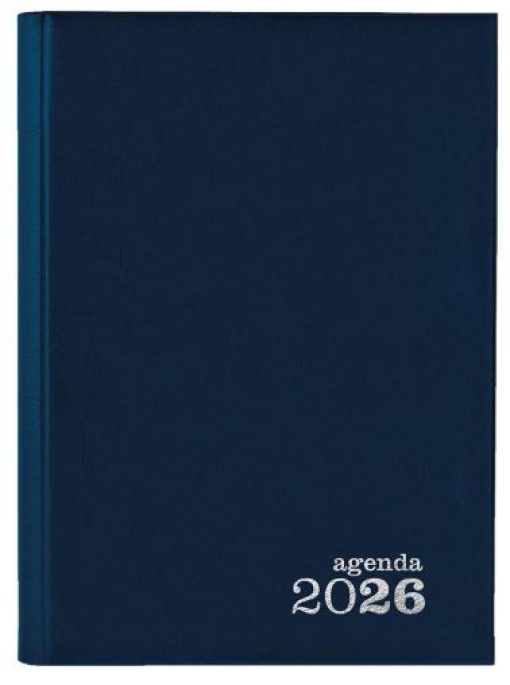 Agenda Diaria Ambar Basic 2026 140x200mm Azul