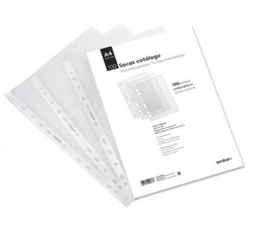Bolsa Catalogo Ambar A4 PP 100mic (Emb100)