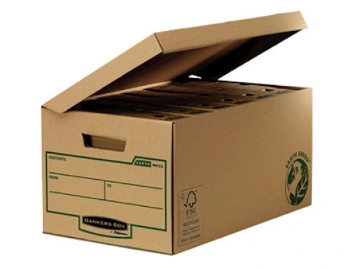 Caixa Arquivo Definitivo Fellowes Cap.6cx Arquivo 80mm 293x390x560mm (4472205)