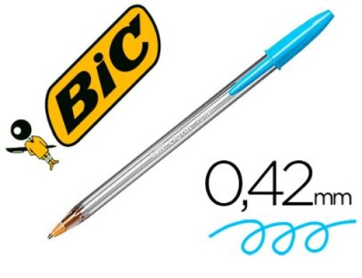 Esferografica Bic Cristal Large Fashion Turquesa Ponta 1,6 mm