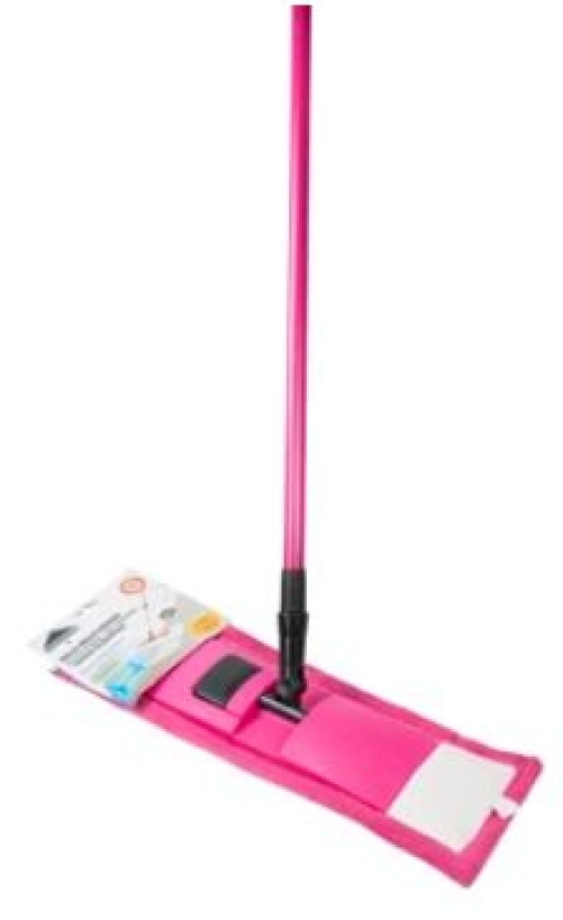 Mopa Microfibra Basic Com Cabo Telescopico Rotacao 360º