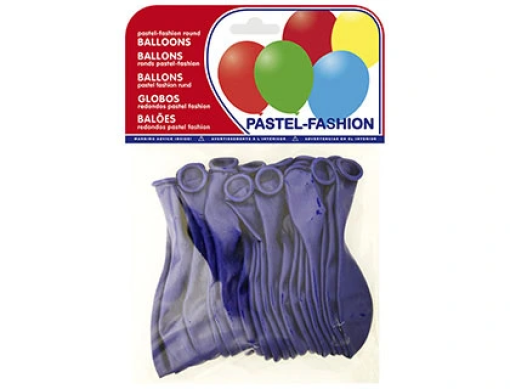 Baloes Latex 100% Biodegradavel Azul Marinho Pastel Emb.20 (26020 (20020))