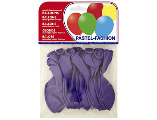 Baloes Latex 100% Biodegradavel Lilas Pastel Emb.20 (26013 (20013))