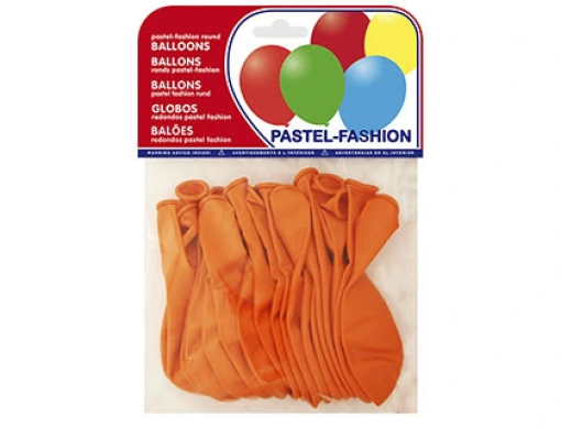 Baloes Latex 100% Biodegradavel Laranja Pastel Emb.20 (26008 (20008))