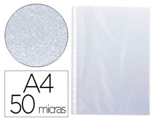 Bolsa Catalogo Q-Connect A4 50mic Martelada Emb.100 (KF01955)