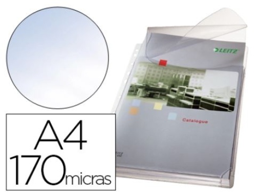 Bolsa Catalogo Esselte A4 Pvc 170mic. C/Fole e Aba Superior Capacidade 200folhas Pack de 5unidades