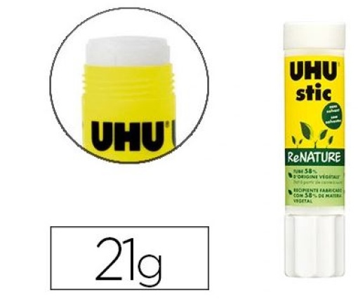 Cola Stick UHU Renature 21gr Ref.40