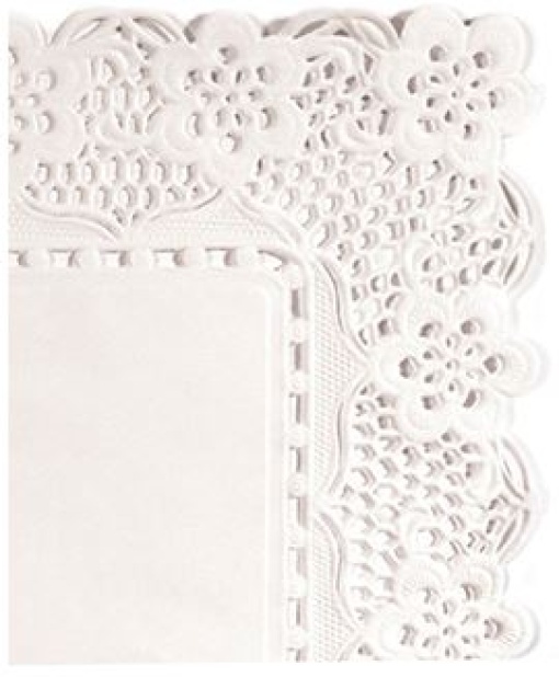 Naperons Papel Retangulares 26x32cm Pack 250un