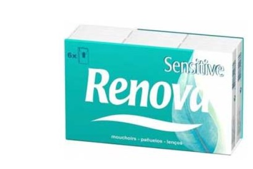 Lencos Papel Renova Sensitive 10un (Pack6)