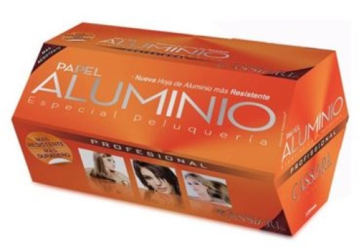 Rolo Aluminio 12cmx70m 400gr (Cabeleireiros)