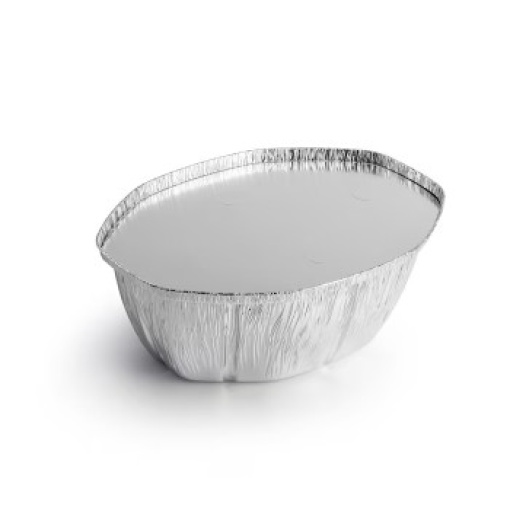 Emb. Aluminio Oval 2600ml C/Tampa