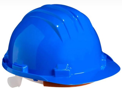 Capacete de Obra Azul