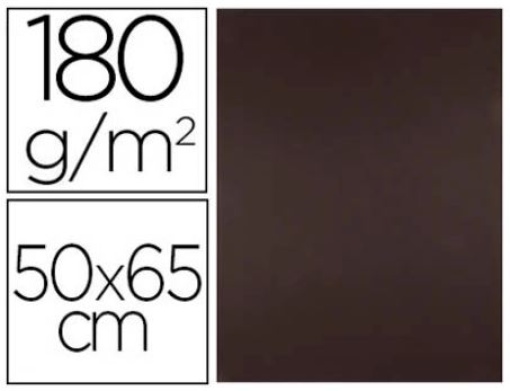 Cartolina Liderpapel 50x65cm 180gr Castanho Escuro (CT46 - CT38)