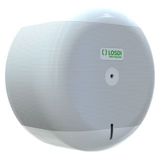 Dispensador Papel Higiénico Jumbo Extraçao Central Losdi Branco