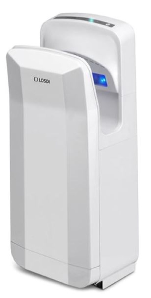 Secador Mãos Elétrico Elegance Losdi 2050W Branco