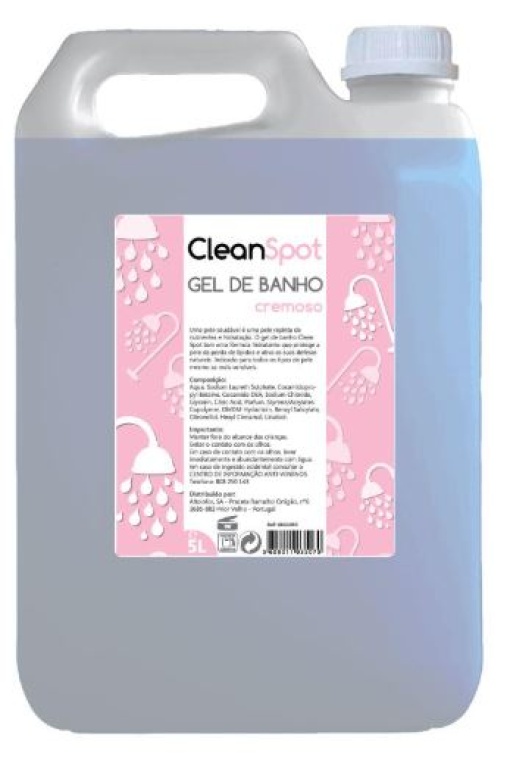 Gel de Banho Cleanspot Cremoso (Dove) 5 Litros
