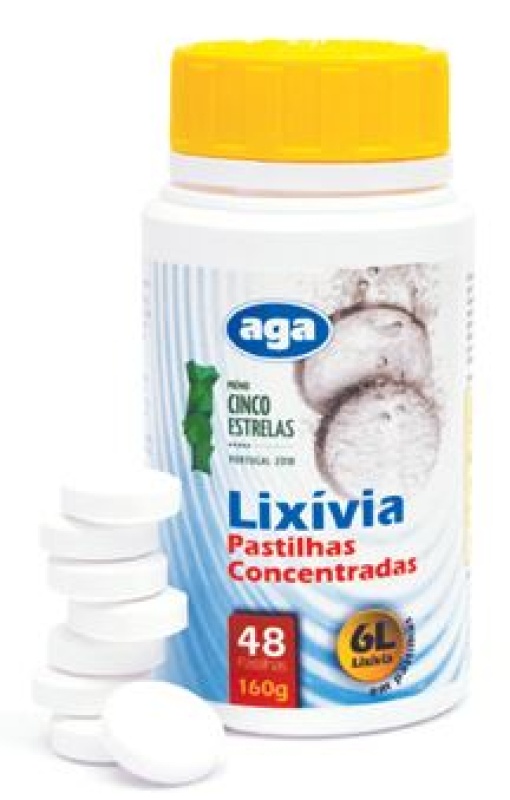 Lixivia em Pastilha (1 Pastilha P/6L) 48un