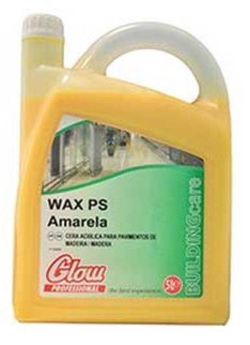 Cera Acrilica Amarela P/Pavimentos em Madeira GLOW 5L
