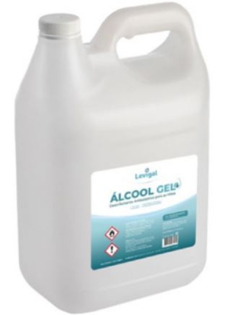 Alcool Gel Maos Higienizante Desinfetante Anti-Septico Sogel 70%  5L