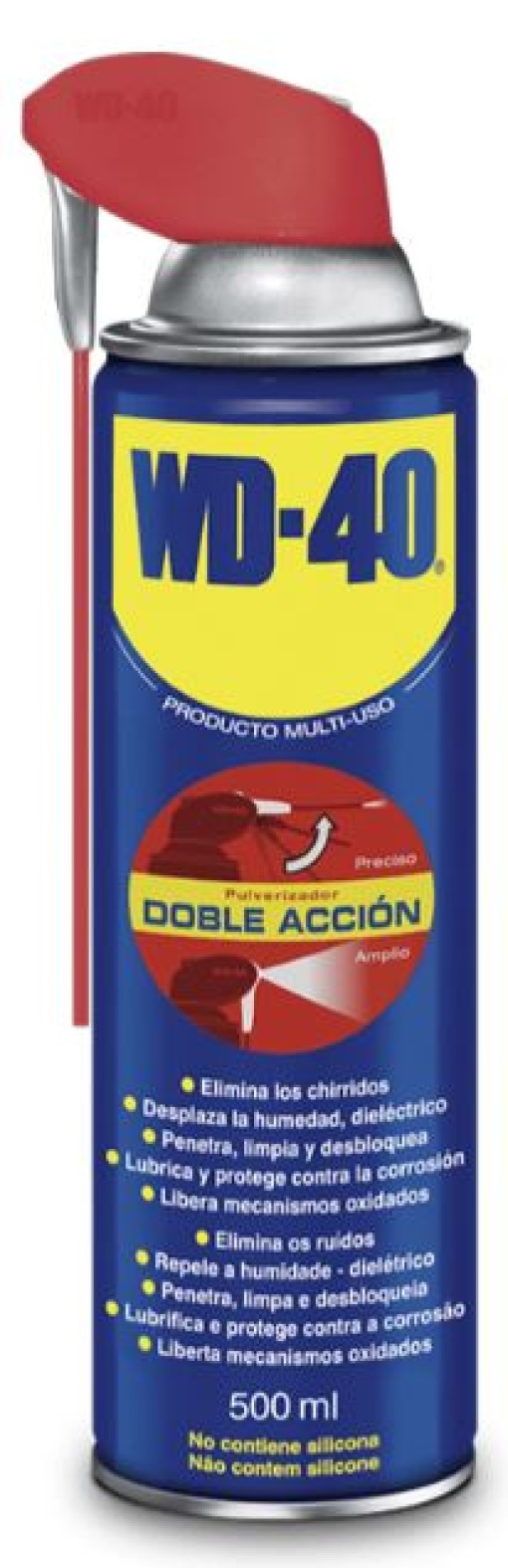 Multiusos WD-40 Dupla Ação 500ml