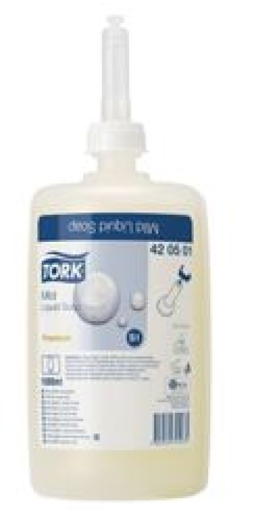 Sabonete Liquido TORK S1 1000 Serviços Recarga 1L Pack de 6uni