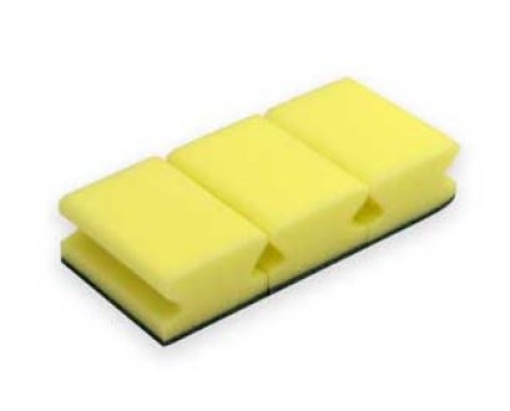 Esponja Lava Loica Salva Unhas Aigua 7x9,5 Pack 3un