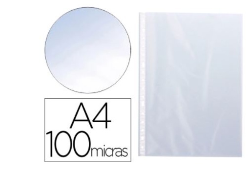 Bolsa Catalogo Q-Connect A4 100mic Cristal Bolsa de 10un (KF16906)
