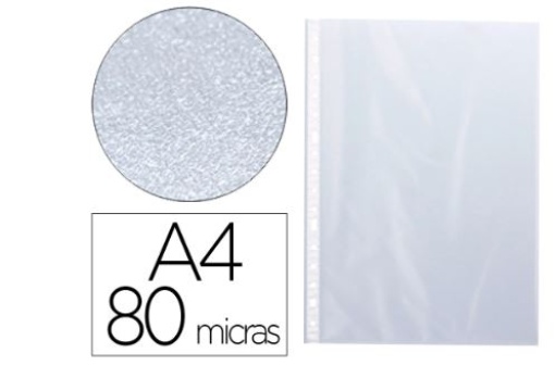 Bolsa Catalogo Q-Connect A4 80mic Cristal Bolsa de 10un (KF16910)