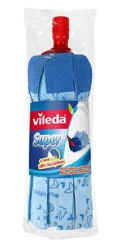 Recarga Esfregona Microfibras 100% Super Vileda
