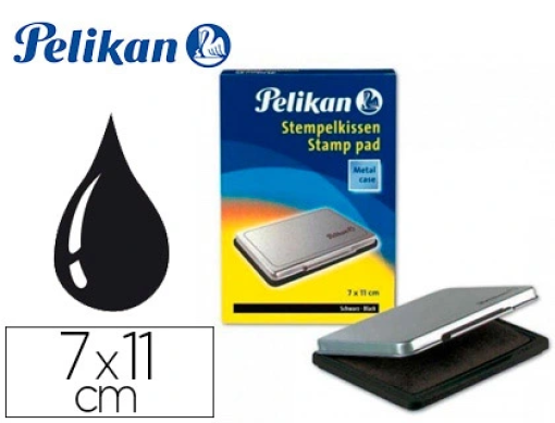 Almofada Para Carimbo Pelikan Nº2 110x70mm Preto (331777)