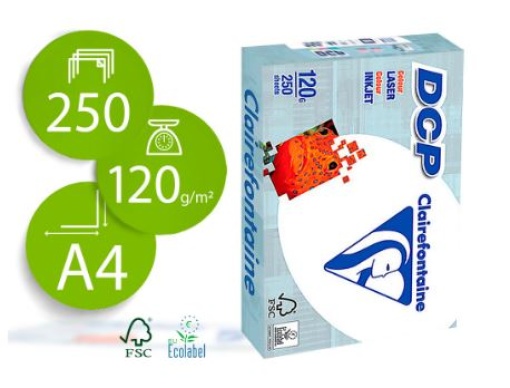 Papel Fotocopia Clairefontaine A4 120gr Pack de 250 folhas