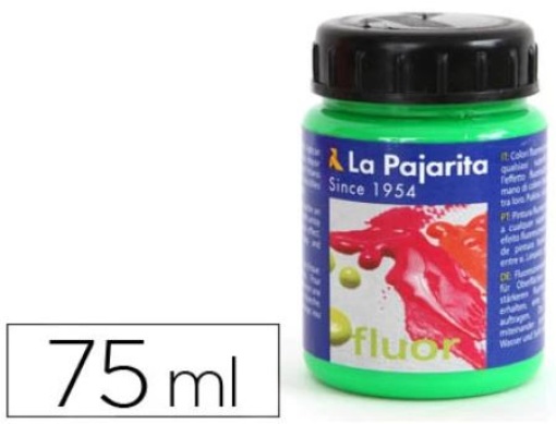 Tinta Acrílica La Pajarita F-06 Verde Cesped 75ml (116516)