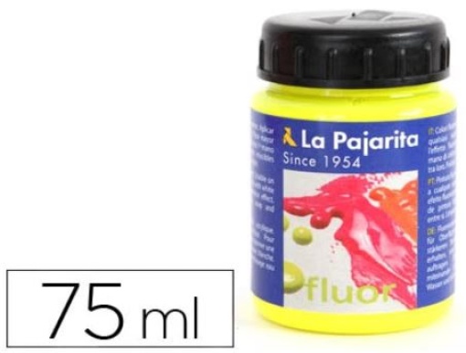 Tinta Acrílica La Pajarita F-01 Amarelo Canario 75ml (116716)
