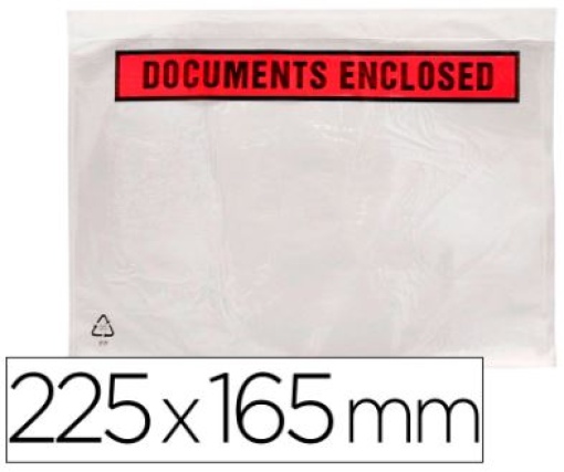 Envelope Packing List Q-Connect 225x165mm Emb.100 (KF21729)