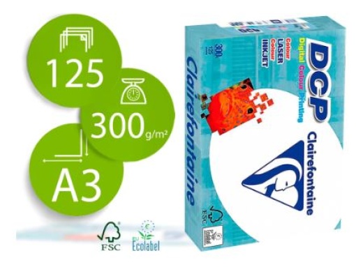 Papel Fotocopia Clairefontaine A3 300gr Pack de 125 folhas