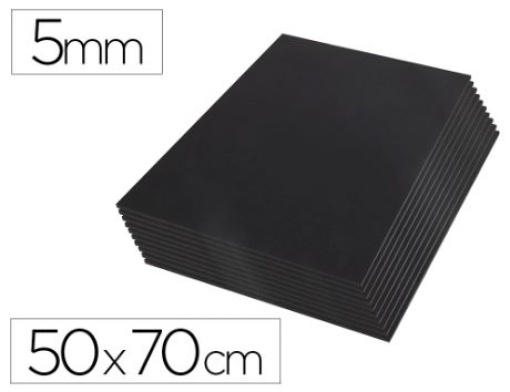 Cartao K-Line Liderpapel 50x70cm 5mm Dupla Face Preto (LU15)